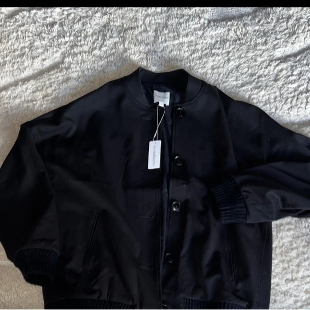 Favorite Daughter Black Bomber Jacket - Picture 3 of 7